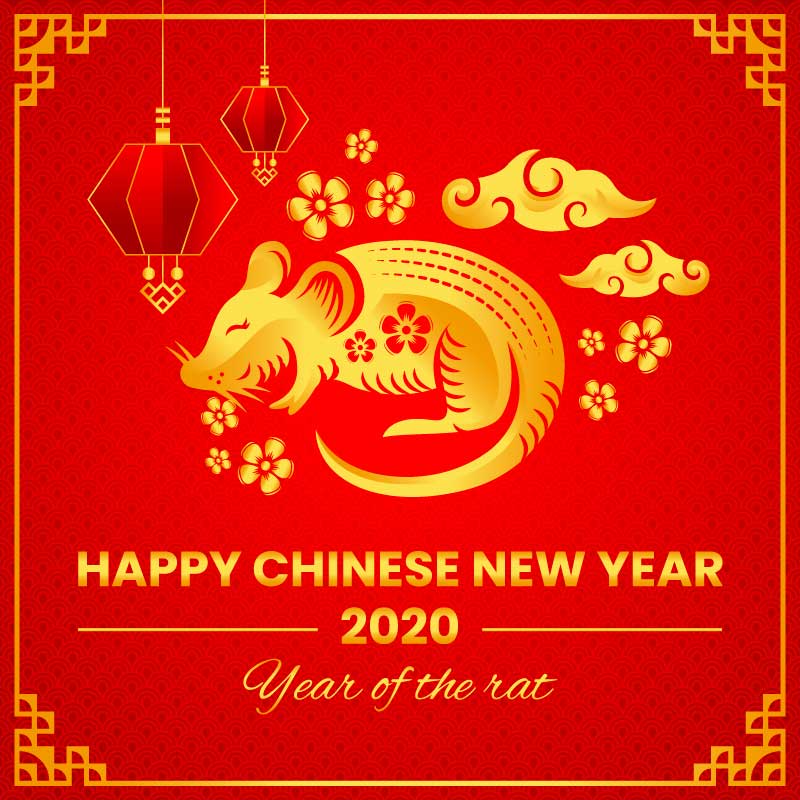 May the year of Rat be of great luck! From “NON” China Weibo post!