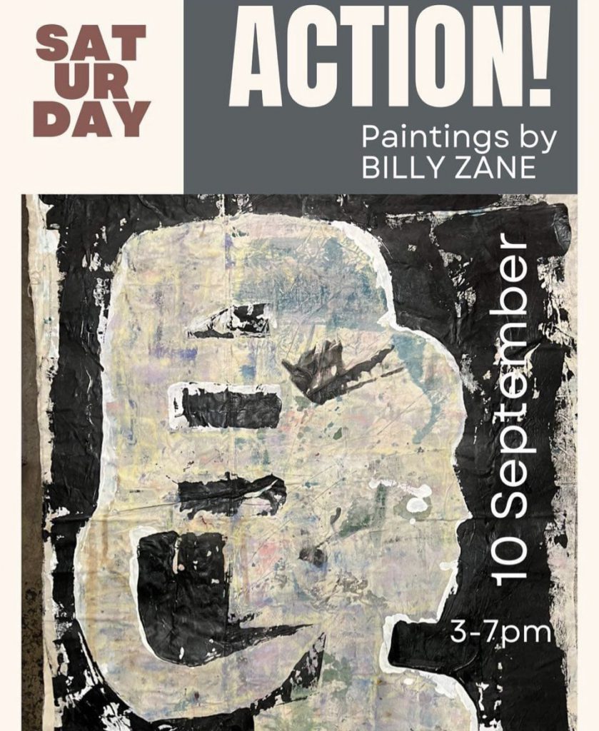 Speedy Galleryからのお知らせ！ ハリウッドスターで現代アーティストでもあるビリー・ゼインの展示を開催します！。