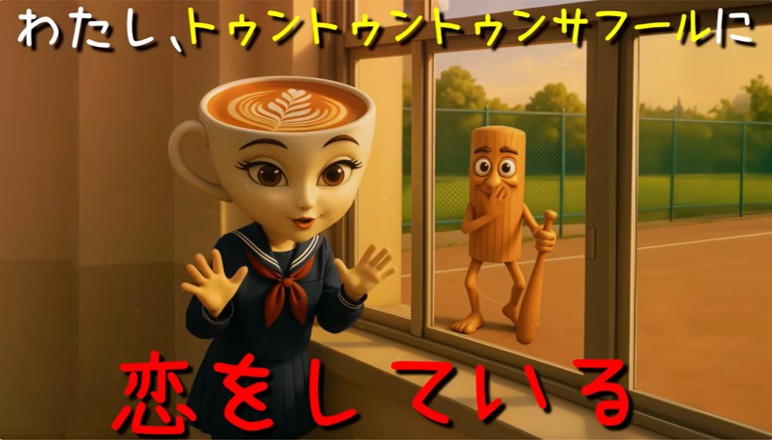 イタリアンブレインロットの曲【トゥントゥントゥンサフールに恋している】